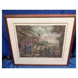 Antique William Hogarth The Polling' 25×29