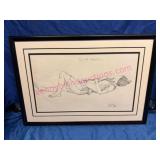 21×30 Winona Fletcher Pencil Drawing, 1963