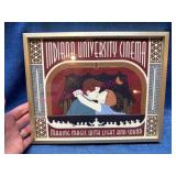 Framed Indiana University Cinema Artwork