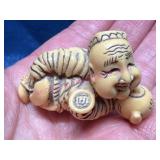 Asian Netsuke Figure w/ Detail