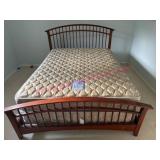Nice Ashley Bed & Sealy Queen Mattress Set