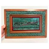 Mexican Wall Plaque Featuring The Last Supper