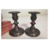Empire Sterling Silver Weighted Candlesticks