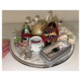 Decorative Items w/Ornaments & More
