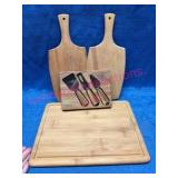 Brandani Wooden Cutting Boards & Cheese Tools