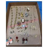 Costume Jewelry w/Various Designs