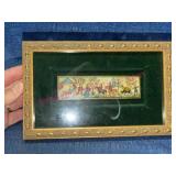 Persian Miniature Painting in Ornate Frame