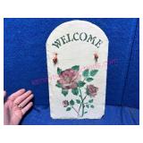 Hand Painted Slate Tile 