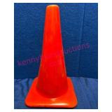 Orange 18in Pylon Cone for Utility Use