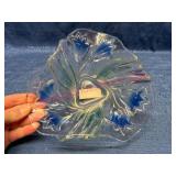 Mikasa Bluebells Green/Blue Glass Bowl
