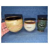 Handmade Pottery Ceramic Cups
