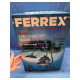New Ferrex 6-Gallon Wet/Dry Vacuum w/Accessories