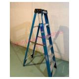 6ft Blue Fiberglass Werner Step Ladder