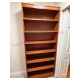Wooden Bookshelf #2 (7ft T x 3ft W x 12in D)