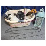 Items Including Bird Feeder & Lantern