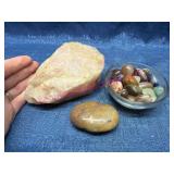 Stones w/ A Bowl & Large Quartz
