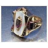 1965 Gents 10K Class Ring by Balfour 10.2g