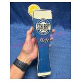 Schlafly Hefe Beer Tap Handle w/ Lemon Design