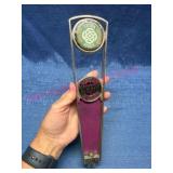 Schlafly Beer Tap Handle w/Oatmeal Stout Badge