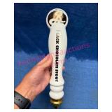 Black Chocolate Stout Tap Handle w/ Gold Accents