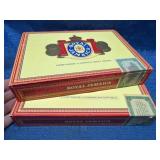 Two Royal Jamaica Empty Wooden Cigar Boxes