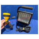 2 Electric Shop Lights w/Cords