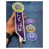 Beer Tap Handle w/Magnetic Tags