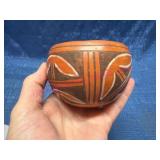 Indian Bowl Signed by Lindell Lalo