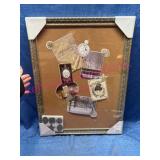 New 18x24in Cork Board w/ Ornate Frame