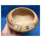 1991 Navajo Pottery Bowl by Ida Sahmie
