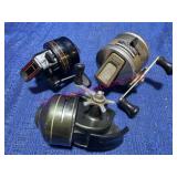 3 Vtg Fish Reels