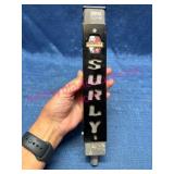 Surly Branded Tap Handle in Black & Silver