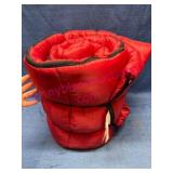 Exxel Outdoors Red Sleeping Bag 33x75in