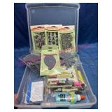 Rubber Stamps w/ Craft Supplies