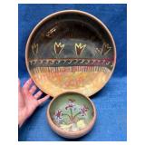 Handmade Ceramic Chip & Dip by Seminario