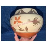 Roadrunner Indian Pot by Dolorita Pino