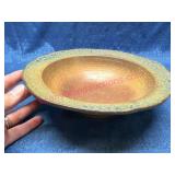 Handcrafted Ceramic Bowl Signed 