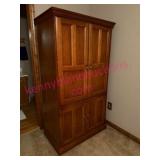 Wood Cabinet w/ Paneled Doors (UP)