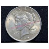 1922 Peace Silver Dollar Coin