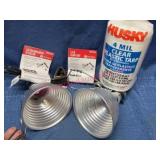 Utilitech 5.5-In Clamp Lights & Plastic Tarp