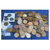 Lot of 142 Lincoln Wheat Pennies