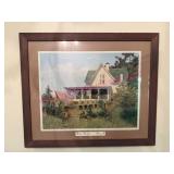 Betsy Bennett "Glory Be" Framed Print 32x39