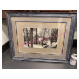 Framed Photo of Beck Chapel by Dellenback 21x27