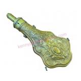 Ant. C & JW Hawksley Sheffield Copper-Brass Flask