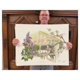 Maryrose Wampler Lilac & Apple Blossom Print