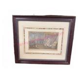Early 1800s Hand Colored Aquatint "Doctor Syntax"