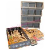 64 Ink Stamps w/ Organizer