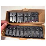 Cutler-Hammer 2 Boxes Assorted Circuit Breakers