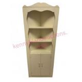 Old Slender Corner Cabinet 27in Wide