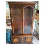 Jasper 10-Gun Cabinet w/Glass Doors & Locks